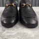 Brixton Horsebit Collapsible Heels Loafers Black Leather