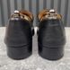 Brixton Horsebit Collapsible Heels Loafers Black Leather