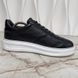 Beverly Hills Sneakers Monogram Black Leather