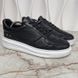 Beverly Hills Sneakers Monogram Black Leather