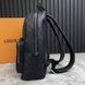 Campus Backpack Damier Infini Astral Navy Blue Leather