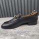 Brixton Horsebit Collapsible Heels Loafers Black Leather