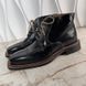 Boots Black Leather line Calzoleria Norvegese