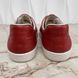 Ace Monogram Sneakers Red Leather