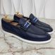 Estate Loafers Blue Grain Leather