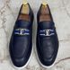 Estate Loafers Blue Grain Leather
