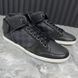 Damier Sneakers Graphite Canvas Gray Suede