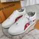 Louis Vuitton x Supreme Sneakers Monograms White Leather