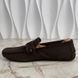 Monte Carlo Moccasins Damier Brown Suede