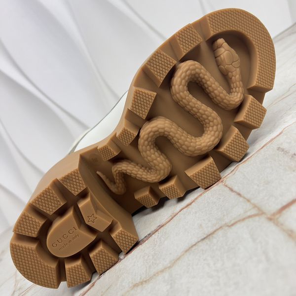 Apollo GG Supreme Boots White Leather