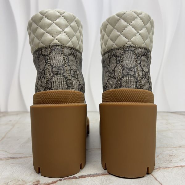 Apollo GG Supreme Boots White Leather