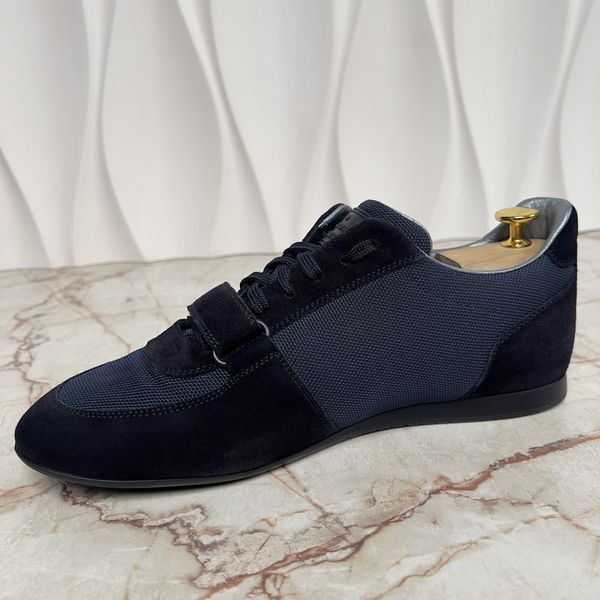 Stardust Sneaker Navy Blue Suede Fabric