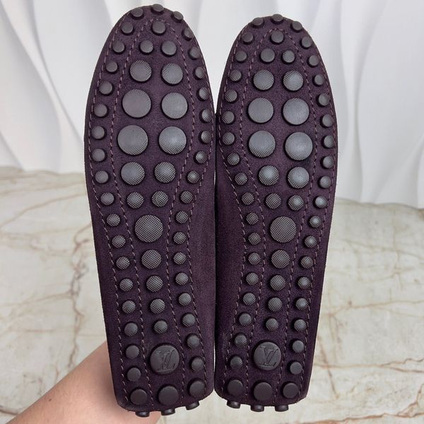 Oxford Moccasin Purple Suede