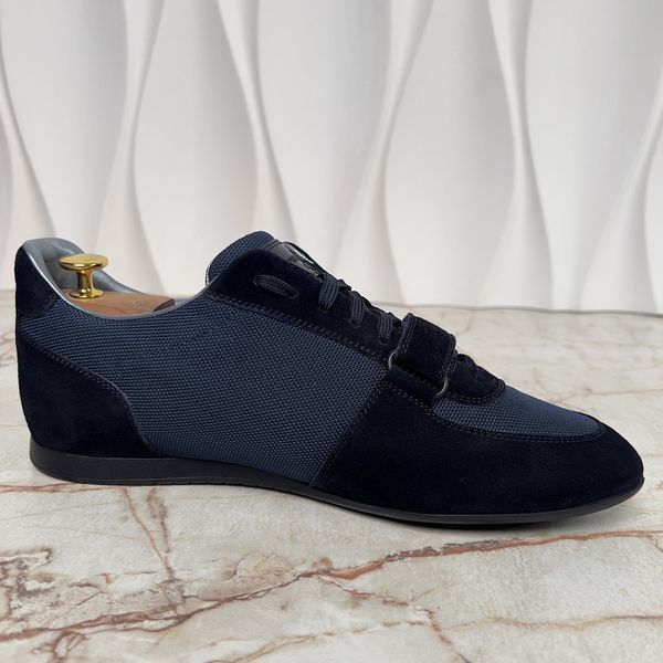 Stardust Sneaker Navy Blue Suede Fabric