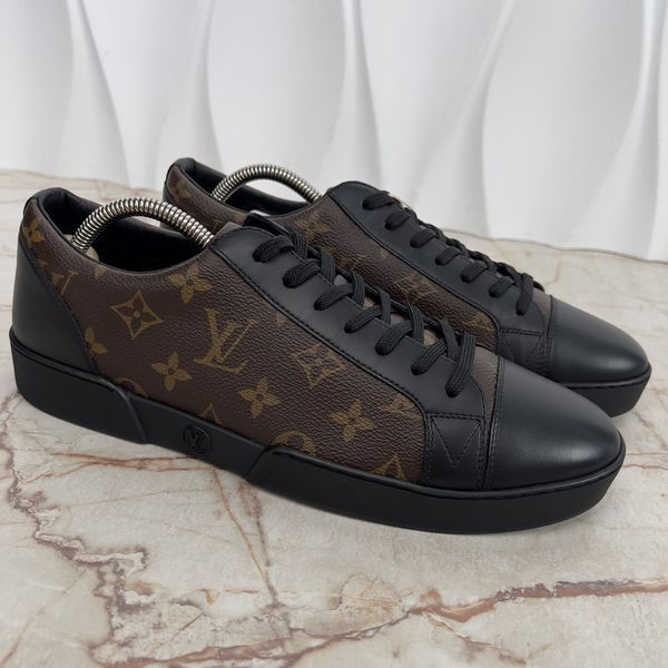 Match Up Sneakers Monogram Black Leather