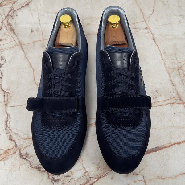 Stardust Sneaker Navy Blue Suede Fabric