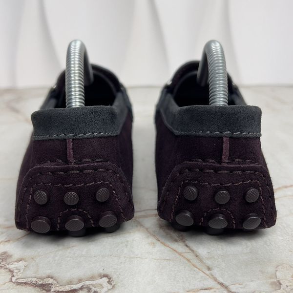 Oxford Moccasin Purple Suede