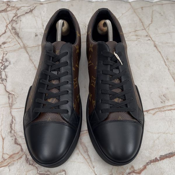 Match Up Sneakers Monogram Black Leather