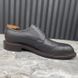 Wingtip Dress Shoes Derby Brogue Gray Taiga Leather