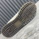 Sneakers White Mesh Monogram Leather