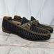 1953 Horsebit Loafers Houndstooth Tweed Olive Green Leather
