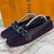 Oxford Moccasin Purple Suede
