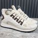 Sneakers White Mesh Monogram Leather