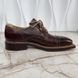 Класичне взуття броги коричневі шкіряні Calzoleria Norvegese Cap Toe 3821 фото 8