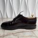 Medallion Cap Toe класичне взуття броги коричневі шкіряні Shell Cordovan 3828 фото 9