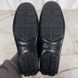 Racetrack Moccasins Black Leather