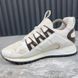 Sneakers White Mesh Monogram Leather