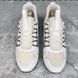 Sneakers White Mesh Monogram Leather