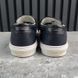 Trocadero Circle Logo LV Sneaker Slip On Navy Blue Leather