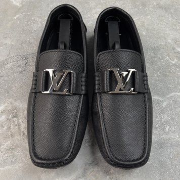 Monte Carlo Moccasins Black Taiga Leather