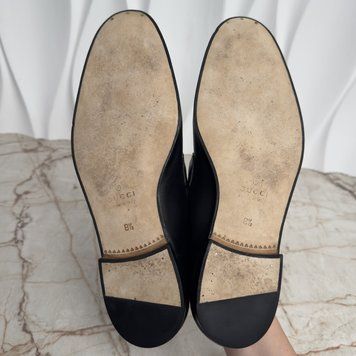 Jordaan Horsebit Loafers Black Leather