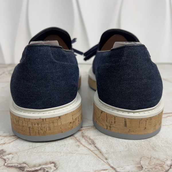 Bay Harbor Tasseled Loafer Blue Denim
