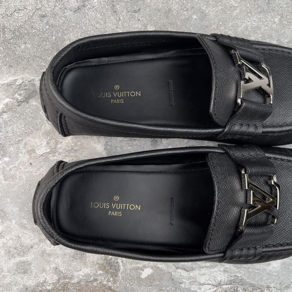 Monte Carlo Moccasins Black Taiga Leather