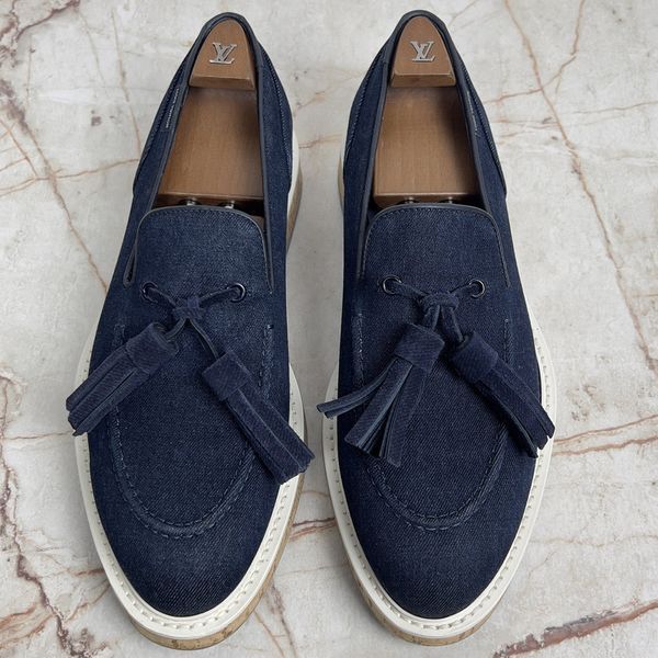 Bay Harbor Tasseled Loafer Blue Denim