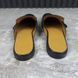 Donnie Double GG Web Mule Flat Black Leather