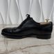 CLAYDON Austin Cap Toe Dress Shoes Oxford Brogue Perforated Black Leather