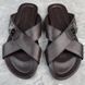 Mule Sandals Brown Epi Leather