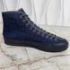 Tortuga Maxi GG High Top Sneakers Blue Fabric