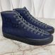 Tortuga Maxi GG High Top Sneakers Blue Fabric