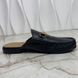 1953 Horsebit Mule Black Leather