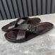 Mule Sandals Brown Epi Leather