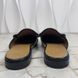 1953 Horsebit Mule Black Leather