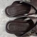 Mule Sandals Brown Epi Leather