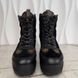 Laureate Desert Boot Platform Monogram Canvas Black Leather Suede
