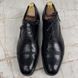 CLAYDON Austin Cap Toe Dress Shoes Oxford Brogue Perforated Black Leather