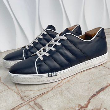 Playfield Sneakers Blue Leather